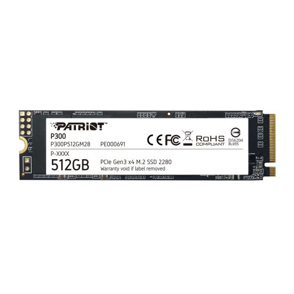 Patriot P300 M.2 2280 PCIE GEN3 X 4 1700MBS/1100MBS Flash SSD